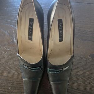 Byblos Black Leather Women's Pumps